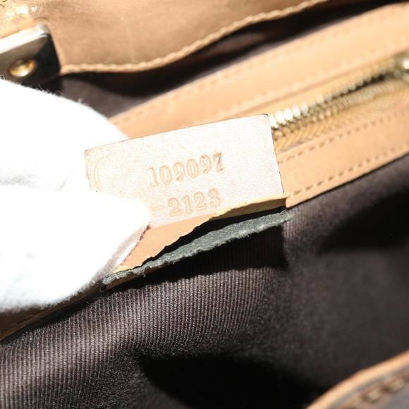 GUCCI GG Canvas Shoulder Bag Brown 109097 Auth 49074 - Picture 12 of 16